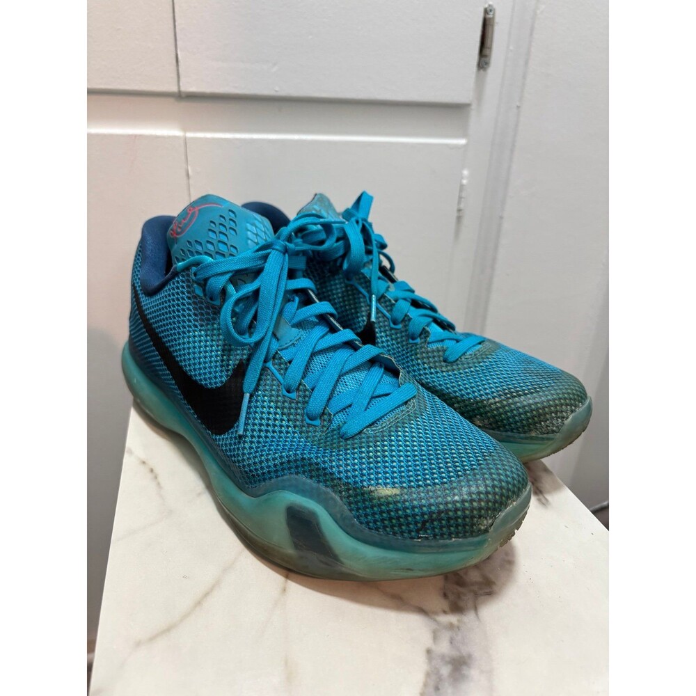 Nike Kobe 10 5AM Flight Blue 705317-403 Mens Shoes Size 11 Rare